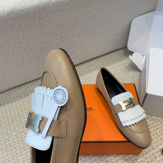 ROYAL LOAFER NUDE BROWN CALFSKIN