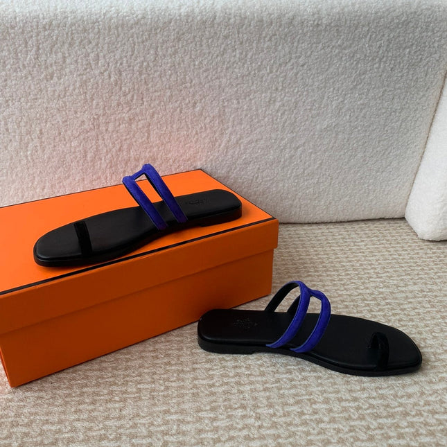 GEORGIA SANDALS BLACK MIX ADMIRAL CALFSKIN