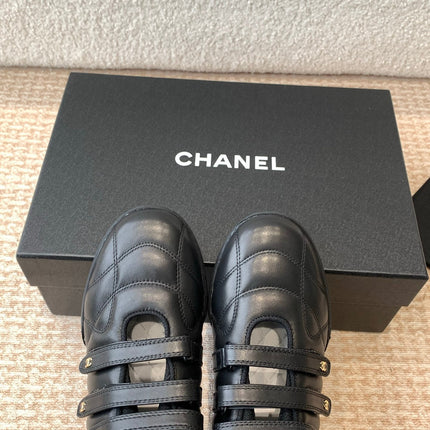 MARY JANE SNEAKERS IN BLACK LAMBSKIN