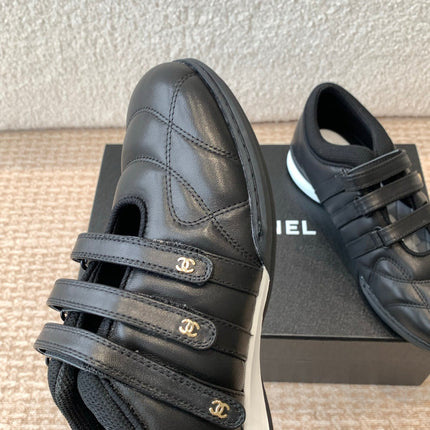 MARY JANE SNEAKERS IN BLACK LAMBSKIN