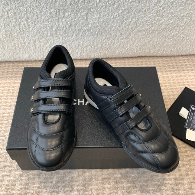 MARY JANE SNEAKERS IN BLACK LAMBSKIN