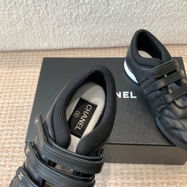 MARY JANE SNEAKERS IN BLACK LAMBSKIN