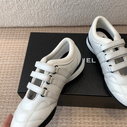 MARY JANE SNEAKERS IN WHITE LAMBSKIN