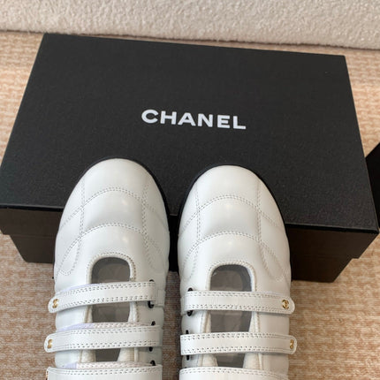 MARY JANE SNEAKERS IN WHITE LAMBSKIN