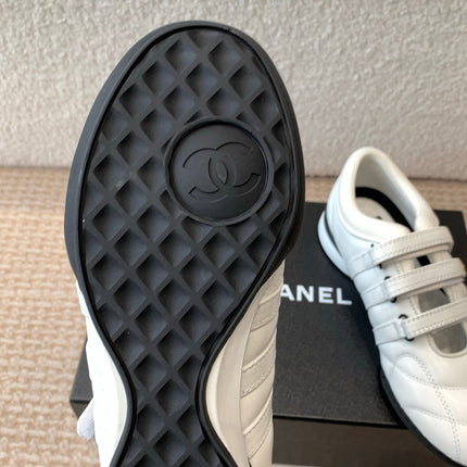 MARY JANE SNEAKERS IN WHITE LAMBSKIN