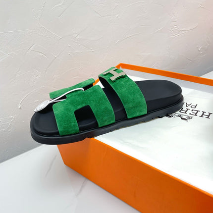 CHYPRE SANDAL OCEAN SUEDE WITH H BUCKLE