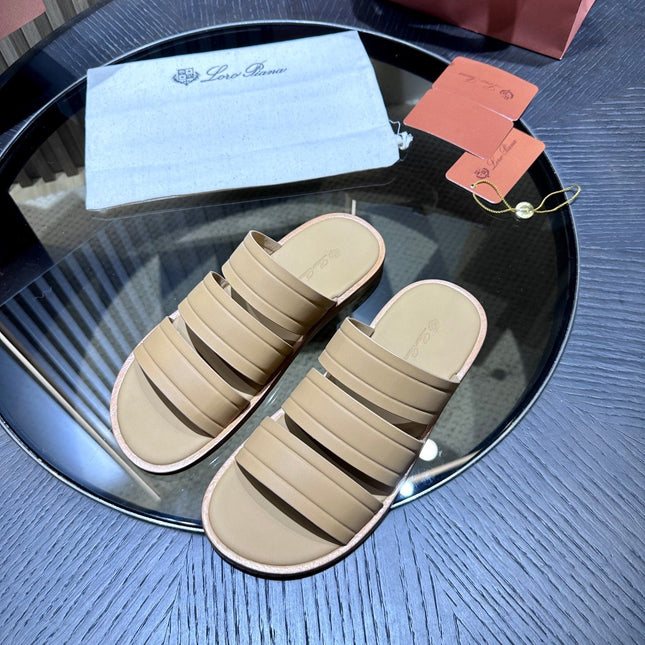 LP NAHA SANDAL BEIGE LAMBSKIN
