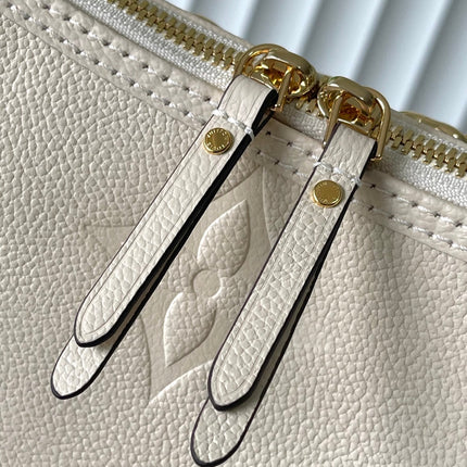 LOOP HOBO 38 CREMEMONOGRAM EMPREINTE LEATHER GOLD HARDWARE