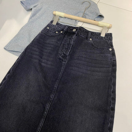 PRADA DENIM SKIRT STYLE 64