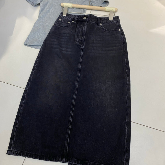 PRADA DENIM SKIRT STYLE 64