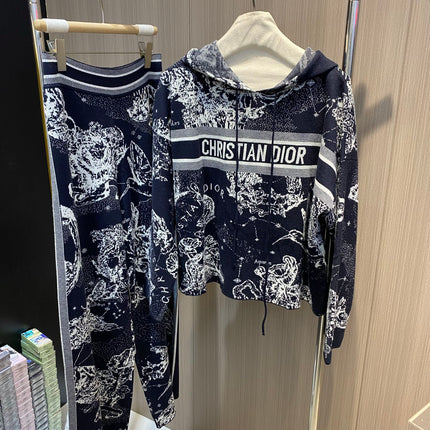DIOR 25S HOODED SET STYLE 016