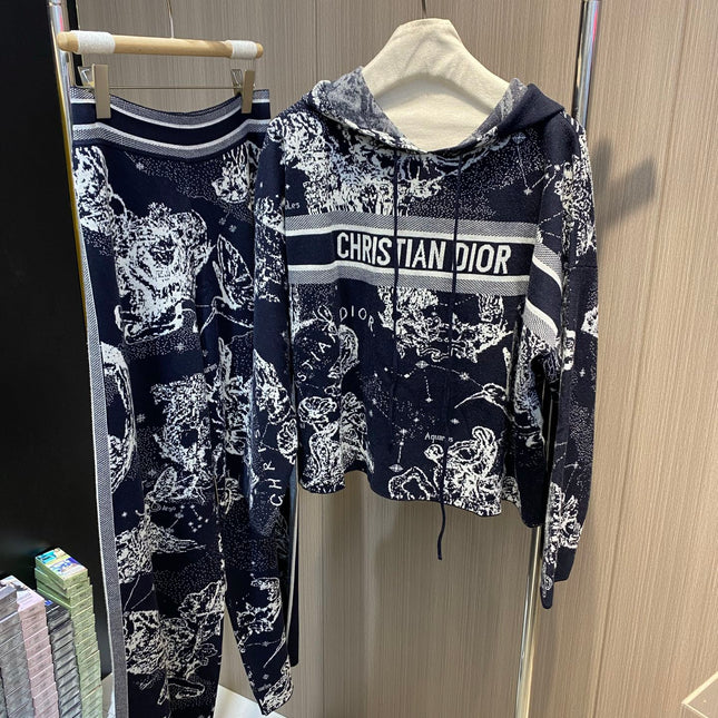 DIOR 25S HOODED SET STYLE 016