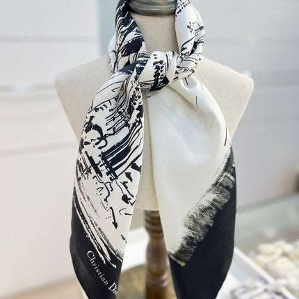 DIOR SCARF 90 CM IN SILK 603565