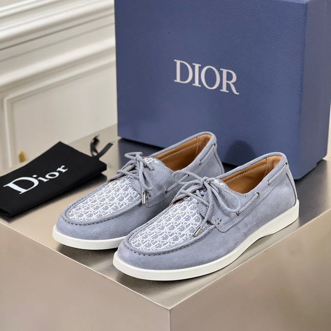 CD GRANVILLE BOAT SHOE STONE SUEDE