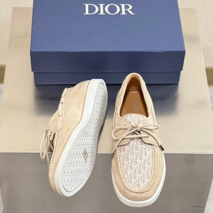 CD GRANVILLE BOAT SHOE TAN SUEDE