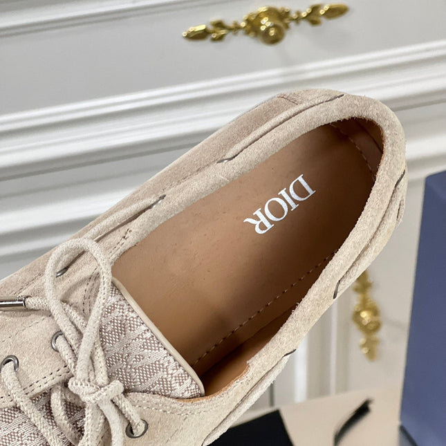 CD GRANVILLE BOAT SHOE TAN SUEDE