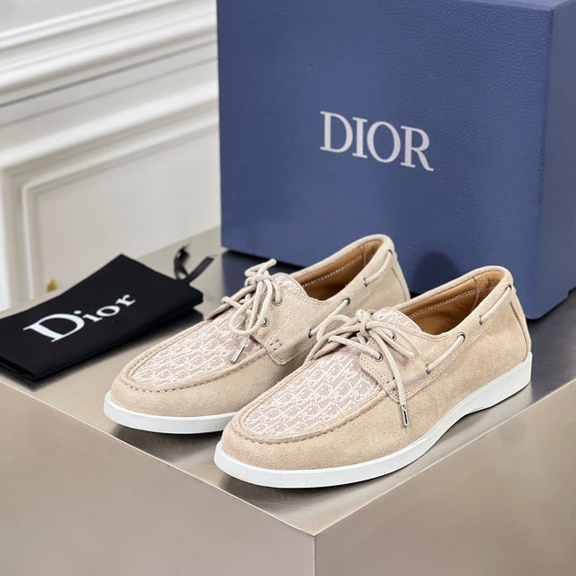 CD GRANVILLE BOAT SHOE TAN SUEDE