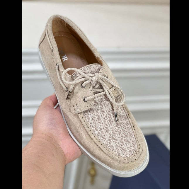 CD GRANVILLE BOAT SHOE TAN SUEDE