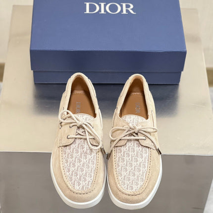 CD GRANVILLE BOAT SHOE TAN SUEDE