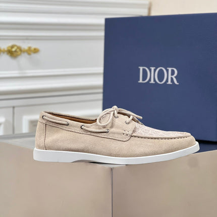 CD GRANVILLE BOAT SHOE TAN SUEDE