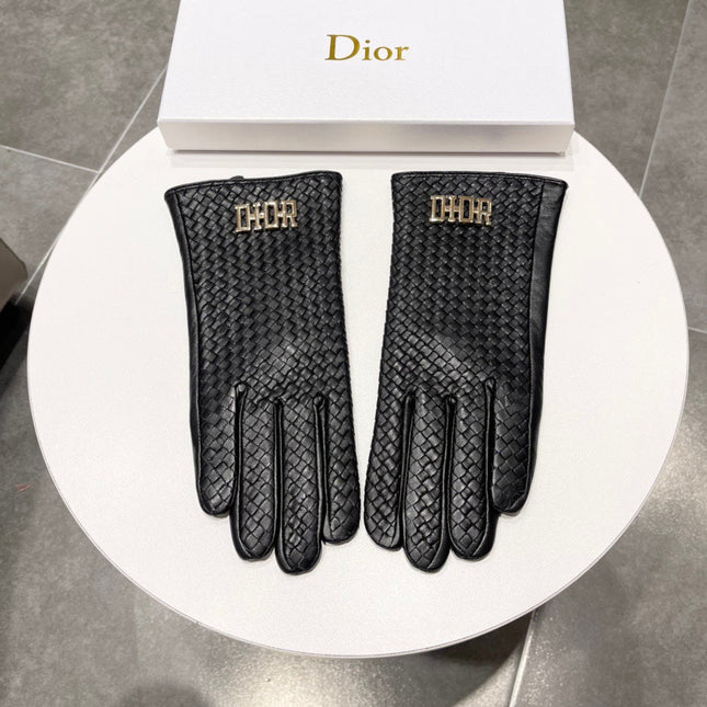 TOUCHSCREEN GLOVES IN BLACK LAMBSKIN 119030