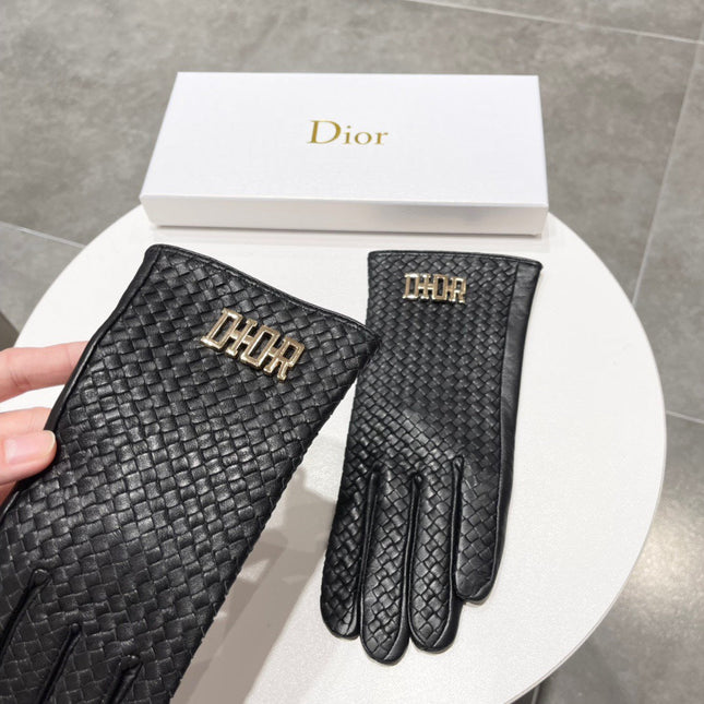 TOUCHSCREEN GLOVES IN BLACK LAMBSKIN 119030
