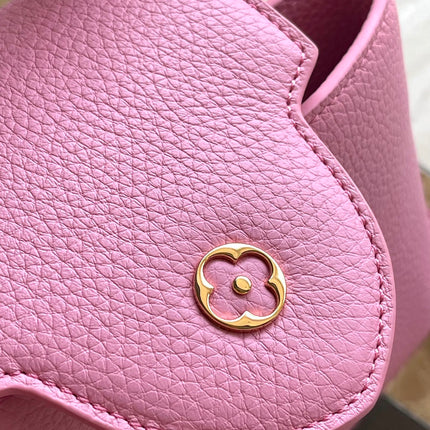 CAPUCINES BB 26 IN MARSHMALLOW PINK TAURILLON GOLD HARDWARE