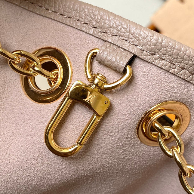 BUNDLE 28 IN TOURTERELLE WHITE MONOGRAM EMPREINTE LEATHER GOLD HARDWARE