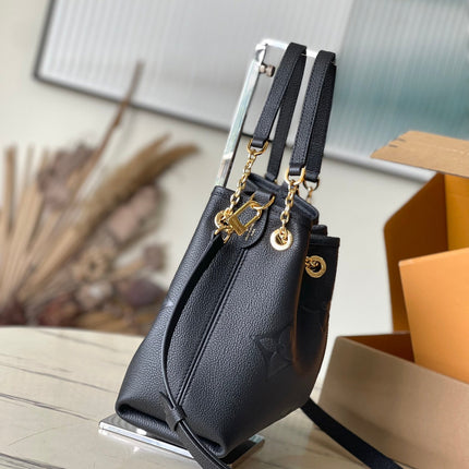 BUNDLE 28 IN BLACK MONOGRAM EMPREINTE LEATHER GOLD HARDWARE