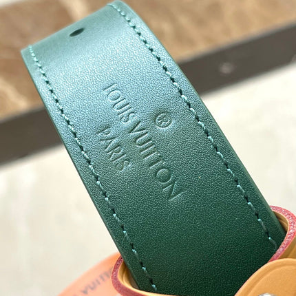LOCKER DOPP KIT 28 IN GREEN MONOGRAM HERITAGE CANVAS