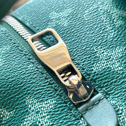 LOCKER DOPP KIT 28 IN GREEN MONOGRAM HERITAGE CANVAS