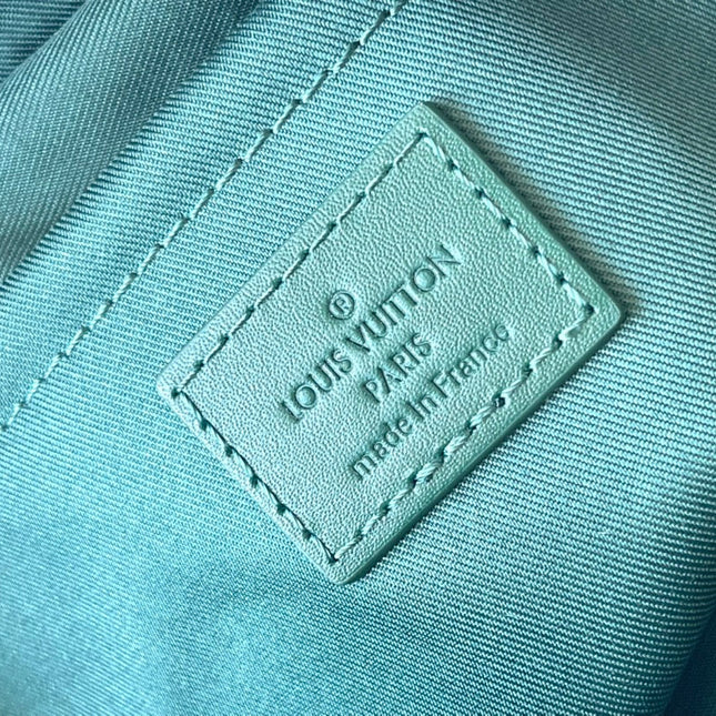 LOCKER DOPP KIT 28 IN GREEN MONOGRAM HERITAGE CANVAS