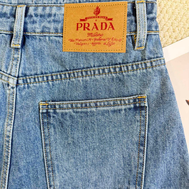 PRADA DENIM SHORT OVERALLS STYLE 188
