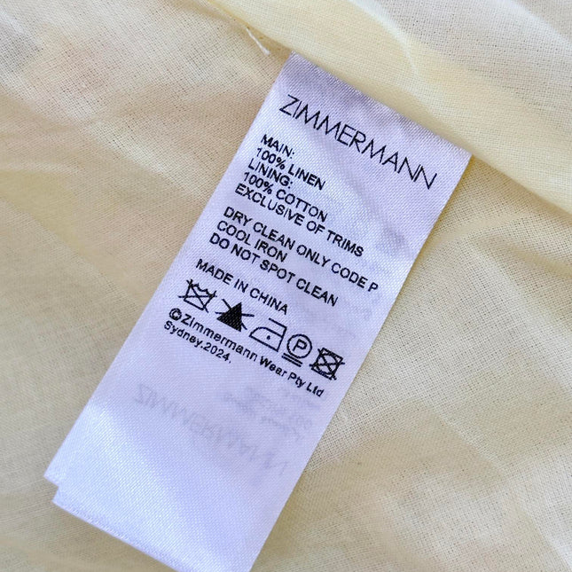 BACKLESS MIDI DRESS 25S IN LINEN 266369