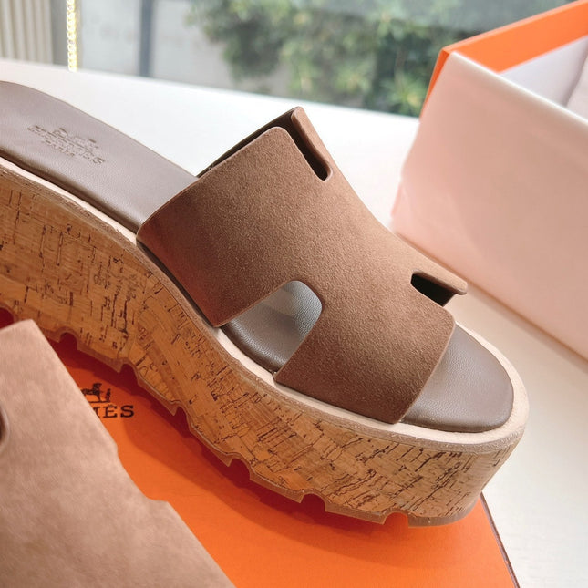 EZE 65 SANDAL CARAMEL SUEDE