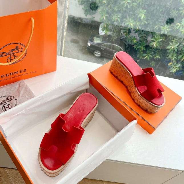 EZE 65 SANDAL CHERRY SUEDE