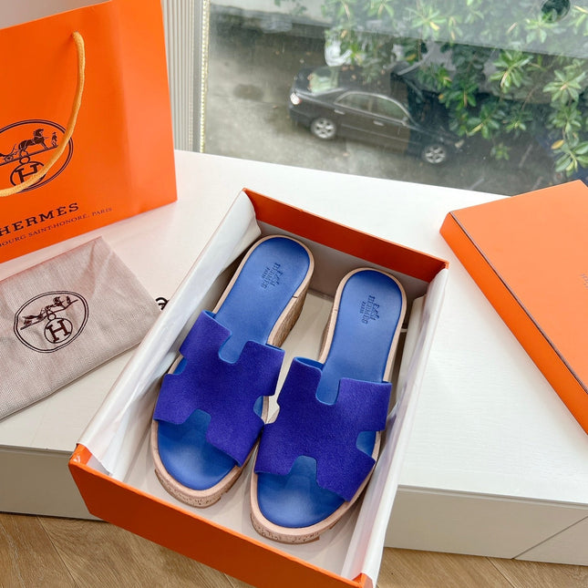EZE 65 SANDAL NAVY SUEDE