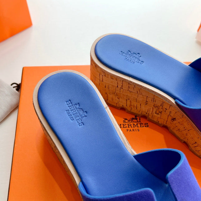 EZE 65 SANDAL NAVY SUEDE