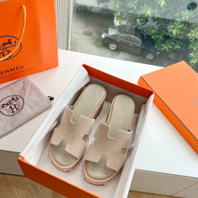 EZE 65 SANDAL CREAM SUEDE