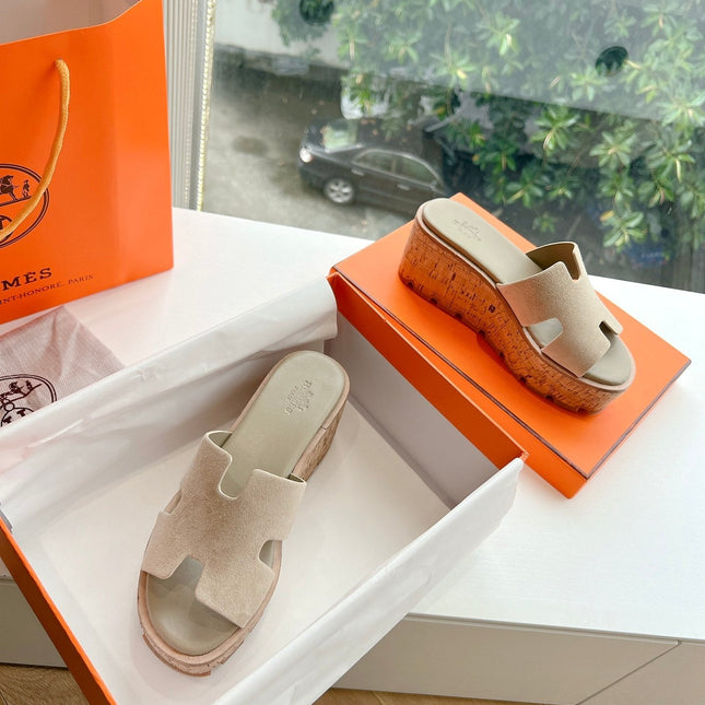 EZE 65 SANDAL CREAM SUEDE