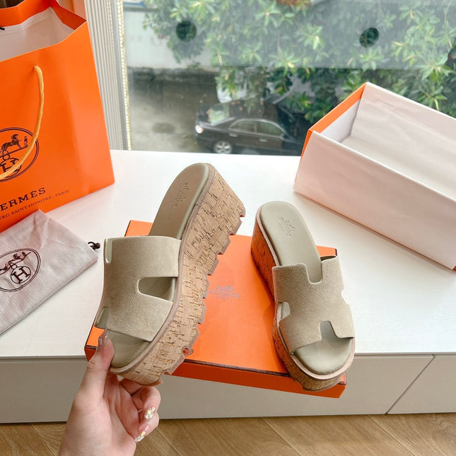 EZE 65 SANDAL CREAM SUEDE