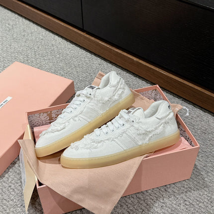 Dexun Sneaker White Canvas