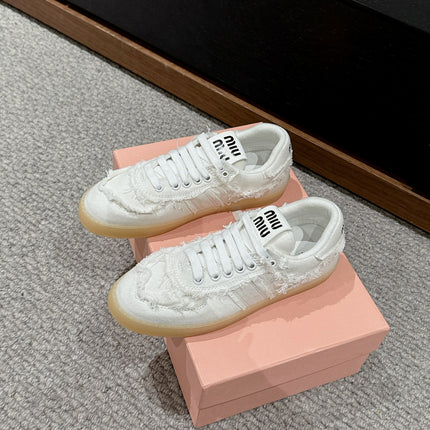 Dexun Sneaker White Canvas