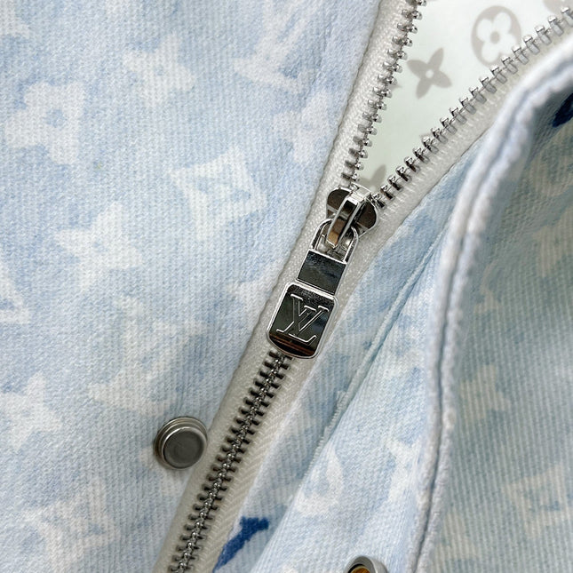 LV BUE PASTEL MONOGRAM DENIM JACKET 239527