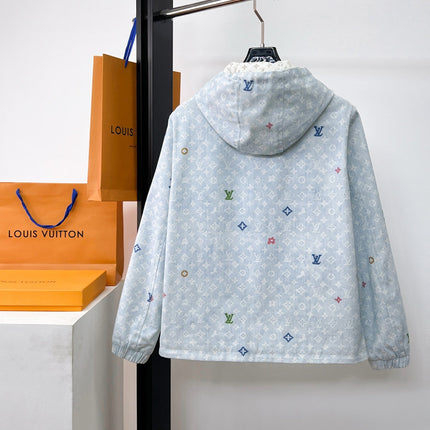 LV BUE PASTEL MONOGRAM DENIM JACKET 239527