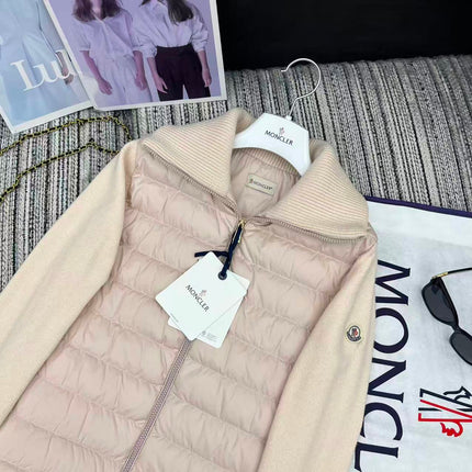 MONCLER 25S JACKET IN LIGHT PINK 086