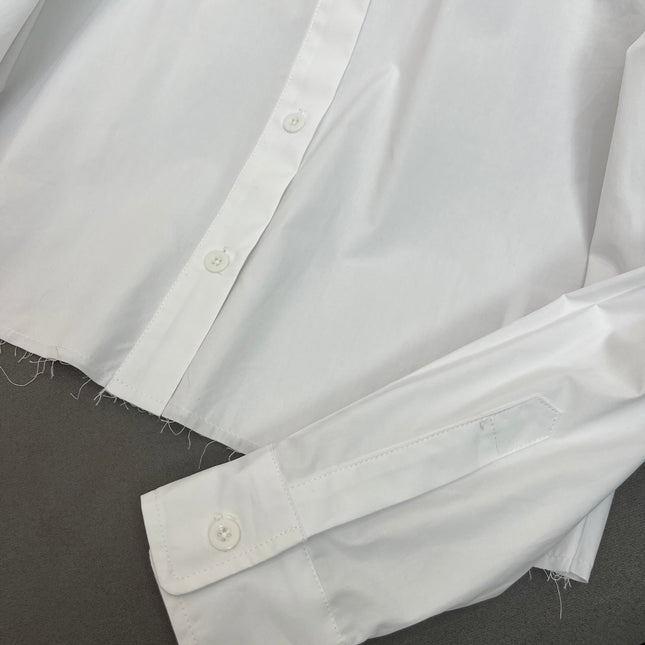 MIUMIU LONG-SLEEVE SHIRT 214505