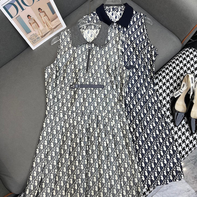 Dior 25C Pleated Short Dress 228593