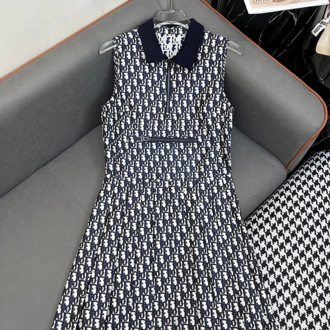 Dior 25C Pleated Short Dress 228593