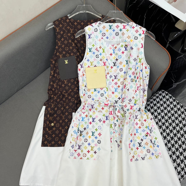 LV SLEEVELESS DRESS 237521